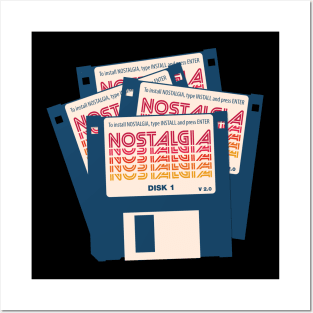 Nostalgia Floppy Disk Version 2.0 Posters and Art